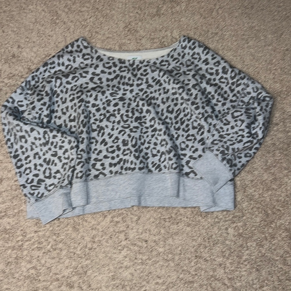 American Eagle Off the Shoulder Crew Neck